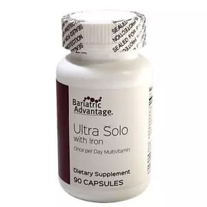 Bariatric Advantage Ultra Solo With Iron Multivitamin 90 Ct Expires 5/25 Sealed - Picture 1 of 10