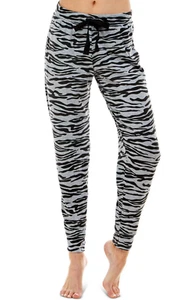 ROUDELAIN Whisperluxe Printed Jogger Pajama Bottoms sz L Large Blue Sleepwear - Picture 1 of 1