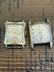 Antique 1940s 14k Gold Filled Lord Elgin Manual Wind Watch &amp; UNK LOT