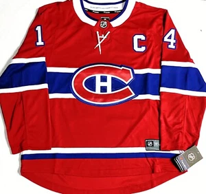 NWT-L NICK SUZUKI MONTREAL CANADIENS NHL LICENSED FANATICS PREMIER HOCKEY JERSEY - Picture 1 of 5