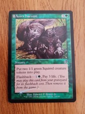 MTG - Acorn Harvest x 1 - Sorcery - Foil - Magic: The Gathering Card *Rare*