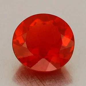 Video_1.41cts_Natural Fire Opal_Mexico_Vivid Orangish Red Hue_Round Cut_GM1018 - Picture 1 of 2