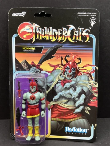 Thundercats Mumm-Ra Variant ReAction Figure Super 7 Mummra Green Cover