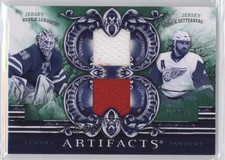 2010 Upper Deck Artifacts Emerald /35 Henrik Lundqvist Zetterberg #TT2-SWE HOF
