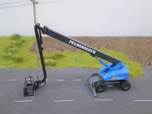 1:87 921 Herpa Wiking Teleskoparbeitsbühne Felbermayr Umbau Eigenbau NEU - Bild 1 von 6