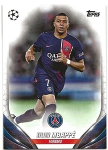 Kylian Mbappe 2023-24 Topps UEFA Club Competitions Base #21 Paris Saint Germain - Picture 1 of 2