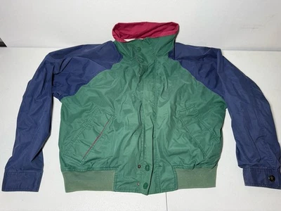Ocean Current USA Jacket Color Block Windbreaker Sailing Nautical Mens XL - Image 1 of 4