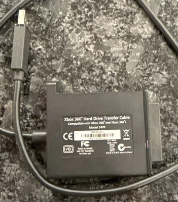 Xbox 360 Hard Drive Transfer Cable Model 1499 Genuine Official OEM Microsoft - Image 1 of 3
