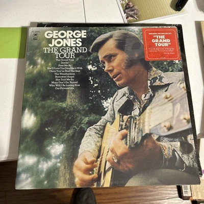 GEORGE JONES "THE GRAND TOUR" RARE VINYL LP 1974 Record Album UNOPENED  - Image 1 of 2