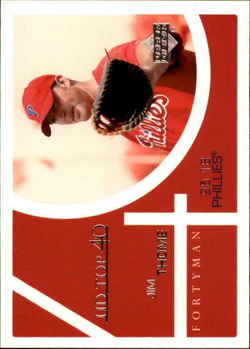 2003 Upper Deck 40-Man Baseball Card Pick (Base) 845-989 - Image 1 of 1