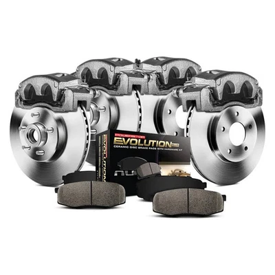 PowerStop KCOE4233 Brake Kit For Ford E-450 Super Duty 2003-2004 Front Rear Foto 1 de 4