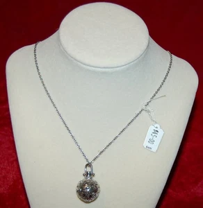 VINTAGE SCHMUCK Halskette Öl Diffusor Anhänger - Bild 1 von 6