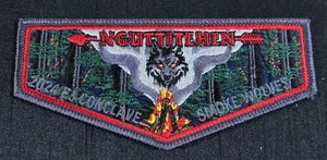 BSA OA NGUTTITEHEN 205 LINCOLN HERITAGE E3 CONCLAVE SMOKE WOLVES 2024 FLAP - Picture 1 of 2