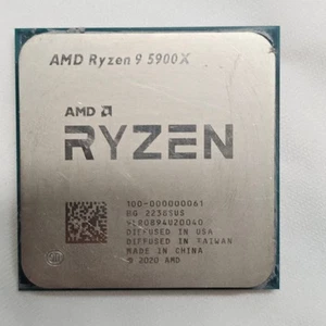 AMD Ryzen 9 5900x CPU Computer PC Teil FÜR TEILE PAAR VERBOGENE PINS - Bild 1 von 9
