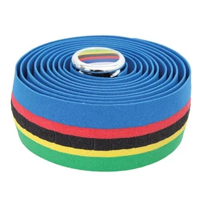 Cinelli Cork Handlebar Tape with Stripes - Natural Cork, Adhesive Backing, - Picture 1 of 1