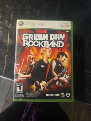 Green Day: Rock Band (Xbox 360, 2010) Game CIB Complete w/Manual - Tested ✔ - Image 1 of 2