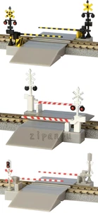 Rokuhan Railroad Crossing Set S045-1 Japanese/S045-2 American/S045-3 European - Picture 1 of 7