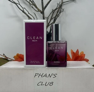 Perfume para mujer Clean Skin 1 oz Eau de Parfum Floral Woody Musk Foto 1 de 3