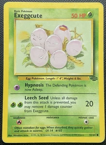 Exeggcute 52/64 Jungle Common MP Pokémon 1999 - Picture 1 of 2