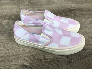 Vans ComfyCush Slip-On Shoes Womens Size 9.5 Checkerboard Classic Skate NEW - Picture 1 of 7
