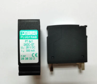 NEW PHOENIX CONTACT 4X1-24DC-ST 2838322 Surge Protection Plug~ - Image 1 of 2