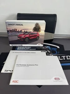 GENUINE KIA SPORTAGE OWNERS PACK / MANUAL / HANDBOOK + WALLET 2018~2021 (2018) - Picture 1 of 8