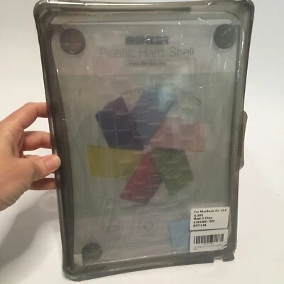 Funda rígida de plástico Ibenzer con cubierta de teclado para MacAir 13.6 A2681 transparente Foto 1 de 4