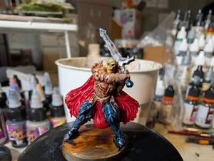 Well painted Undead Paladin human dnd fantasy miniature - Picture 1 of 3