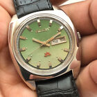 Styl vintage Ricoh Japan Made 21 klejnotów automatyczny zegarek na rękę Day Date Gent's
