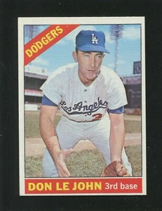 #41 DON Le JOHN, Dodgers - 1966 Topps: NM/MT, o/c, Pack Fresh, Good Gloss 201450 - Bild 1 von 3