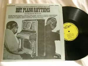 Hank Duncan Hot Piano Rhythms: Eine Hommage an die Fette Waller & James P. Johnson LP - Bild 1 von 1