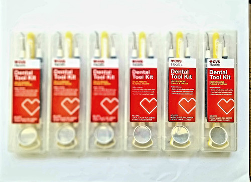 Pack of 6 CVS Dental Tool Kit 4 Piece Rapid for sale online | eBay
