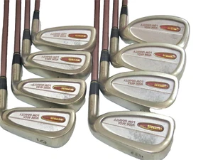 LADIES GUINNESS RED IRONS SET MARUMAN MAJESTY 8PC L-FLEX GOLF NWO - Picture 1 of 6