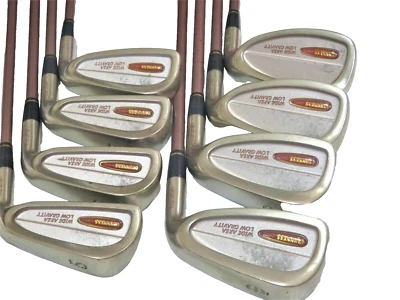 LADIES GUINNESS RED IRONS SET MARUMAN MAJESTY 8PC L-FLEX GOLF NWO - Image 1 of 4