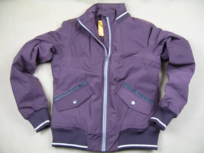 BR Reitjacke Harmke Damen Bomber Jacke Dunkel Merlot Weinrot *NEU* Größe 36 XS