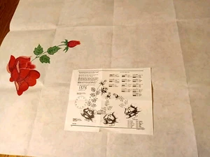 Pintura Tela Color por Número De Colección 2 Proyectos Floral Iniciado No Acabado SIN PINTURA - Imagen 1 de 9