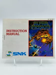 Alpha Mission manual only Nintendo NES - Picture 1 of 2