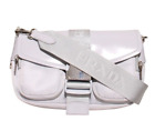 Prada Tessuto Spazzolato-Trimmed Cross Body Bag