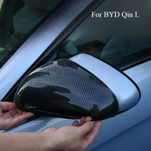 Cubierta de espejo retrovisor para coche BYD Qin L todo incluido reflector a prueba de arañazos - Imagen 1 de 8