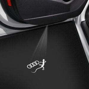 Original Audi Logoleuchte Logo Light Gecko für Türverkleidung LED 4G0052133K