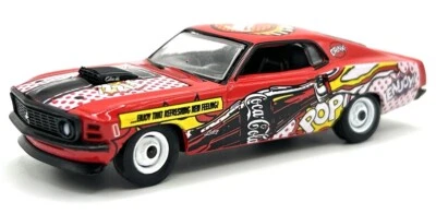 M2 MACHINES  AUTO HAULERS 1970 FORD MUSTANG 428 SCJ COCA-COLA LOOSE - Image 1 of 4