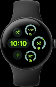 Google Pixel Watch 3 - 41mm Wifi Matowe czarne etui - obsydian - Zdjęcie 1 z 1