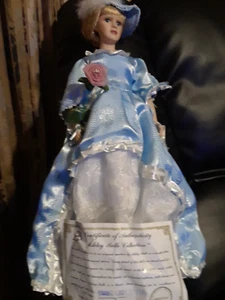 Ashley Belle Young Lady Diana 3121/4800 Fine Bisque Porcelain 20" - Picture 1 of 3