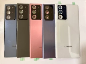 Back Glass For Samsung Galaxy Note10,Note10 Plus,Note 20 Ultra, with Camera Lens - Picture 1 of 5