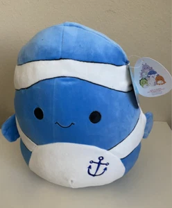 SQUISHMALLOW 12" blue Ricky Kellytoy Rare limited quantity, same day shipping - Picture 1 of 1