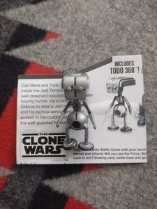 Star Wars Clone Wars Todo 360 Droid 2" Cad Bane Bad Batch Hasbro 2011
