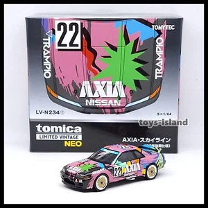 TOMICA LIMITED VINTAGE Neo LV-N234f AXIA NISSAN Skyline GT-R R32 92' TOMYTEC NEW - Picture 1 of 20