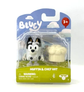 Bluey & Friends Muffin & Chef Hat Action Figure Toy NEW - Picture 1 of 5