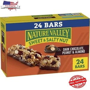 Nature Valley Chewy Granola Bars, Dark Chocolate Peanut Almond, 24 ct - Picture 1 of 6