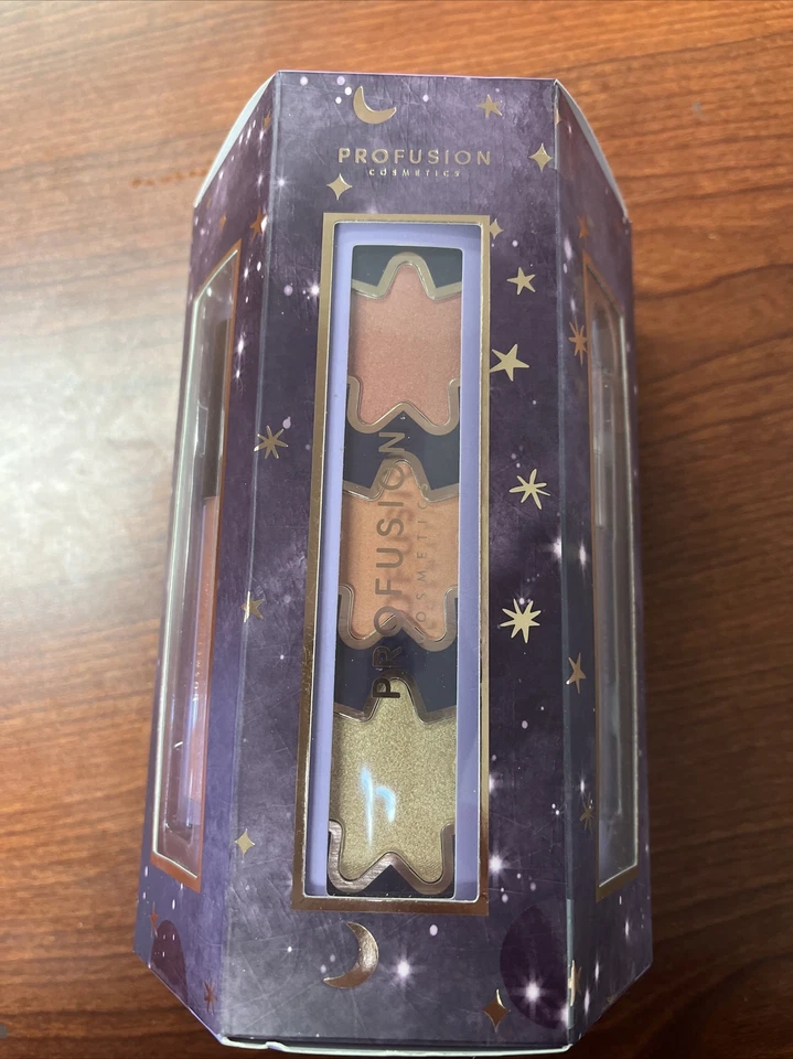 profusion cosmetics 6 peças conjunto de presente inclui delineador para olhos e lábios, rímel, brilho labial - Imagem 1 de 4